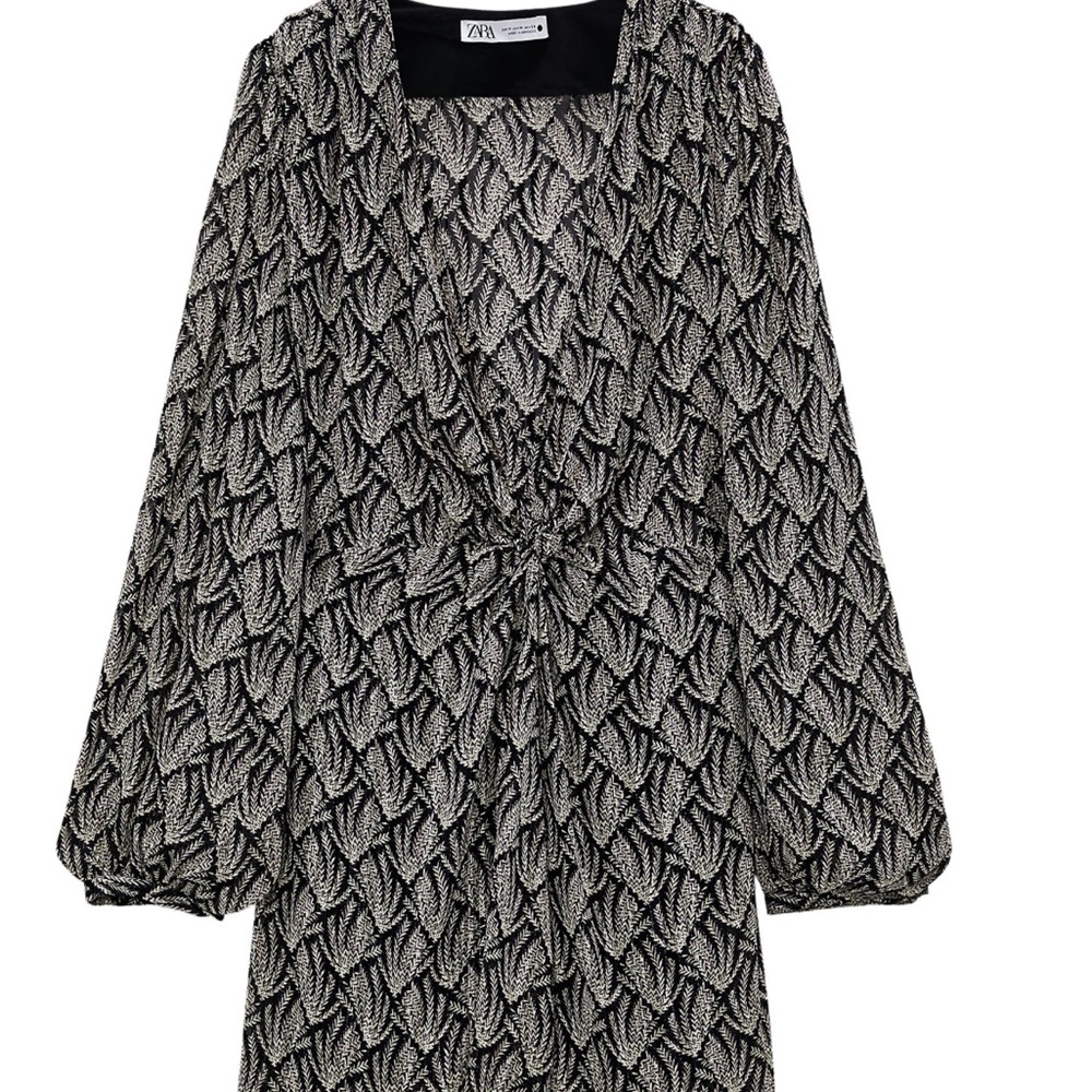 Zara Draped Mini Dress